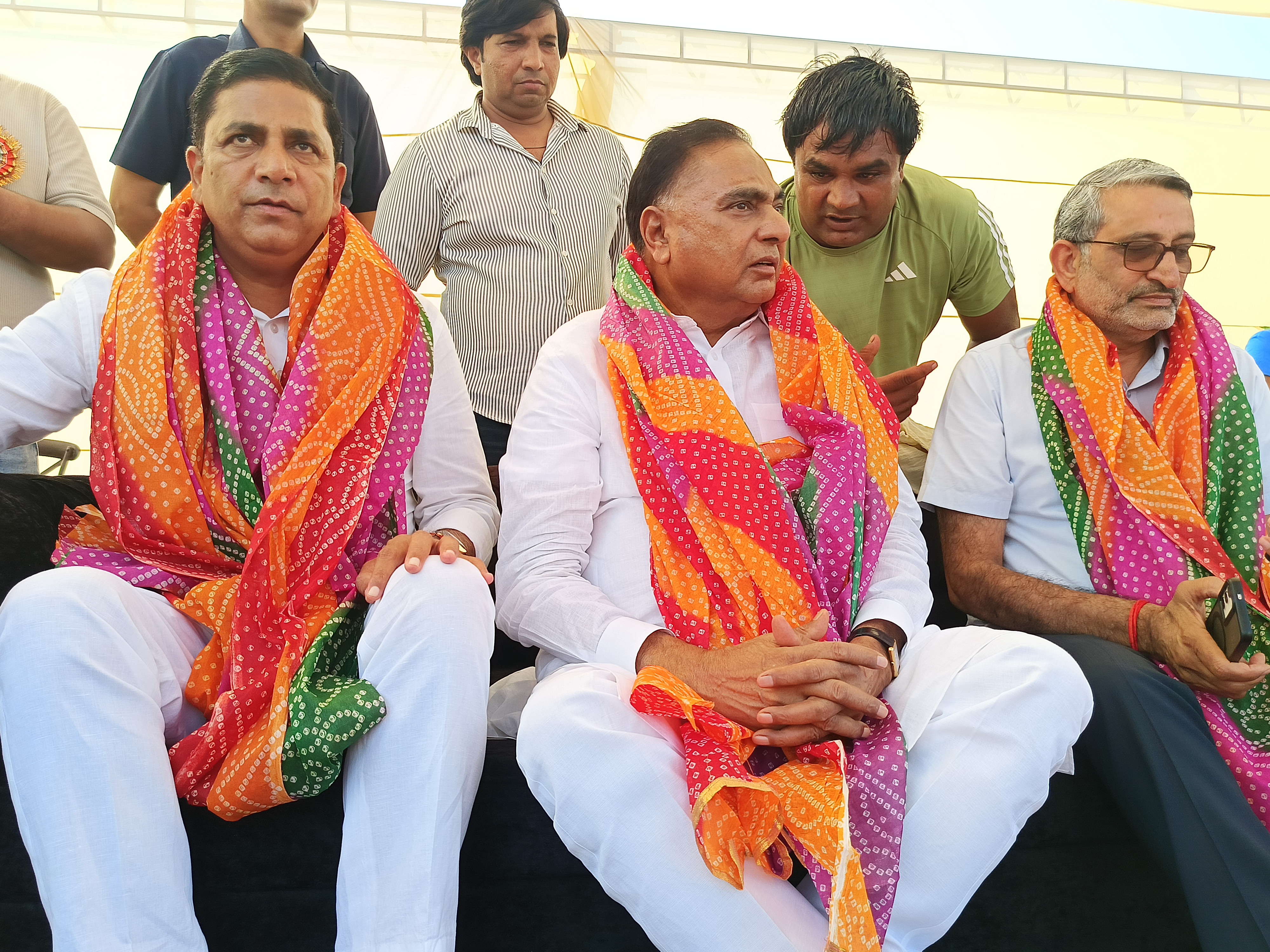 असोला फतेहपुर बेरी में भादों की दौज के अवसर पर सजा विशाल कुश्ती दंगल, पहलवानों ने दिखाया दमखम